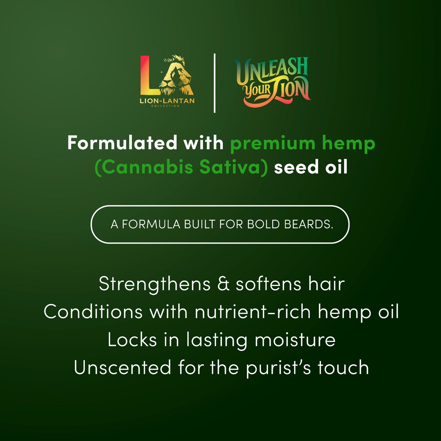 ITAL Premium Hemp Beard Oil