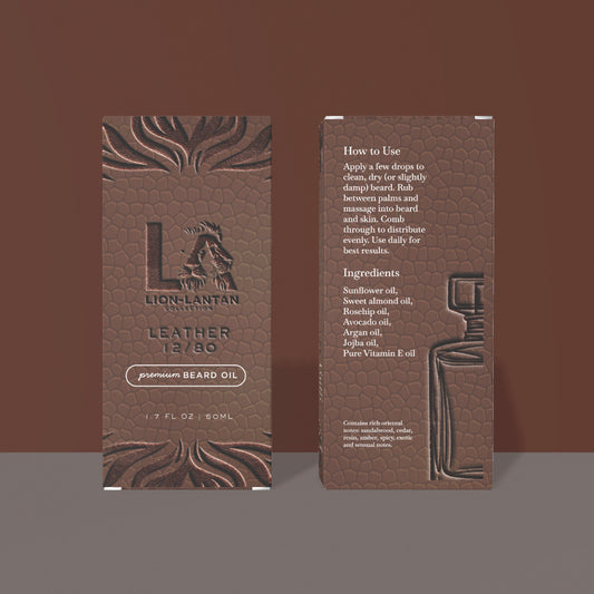 Leather 12/80 Premium Beard Oil