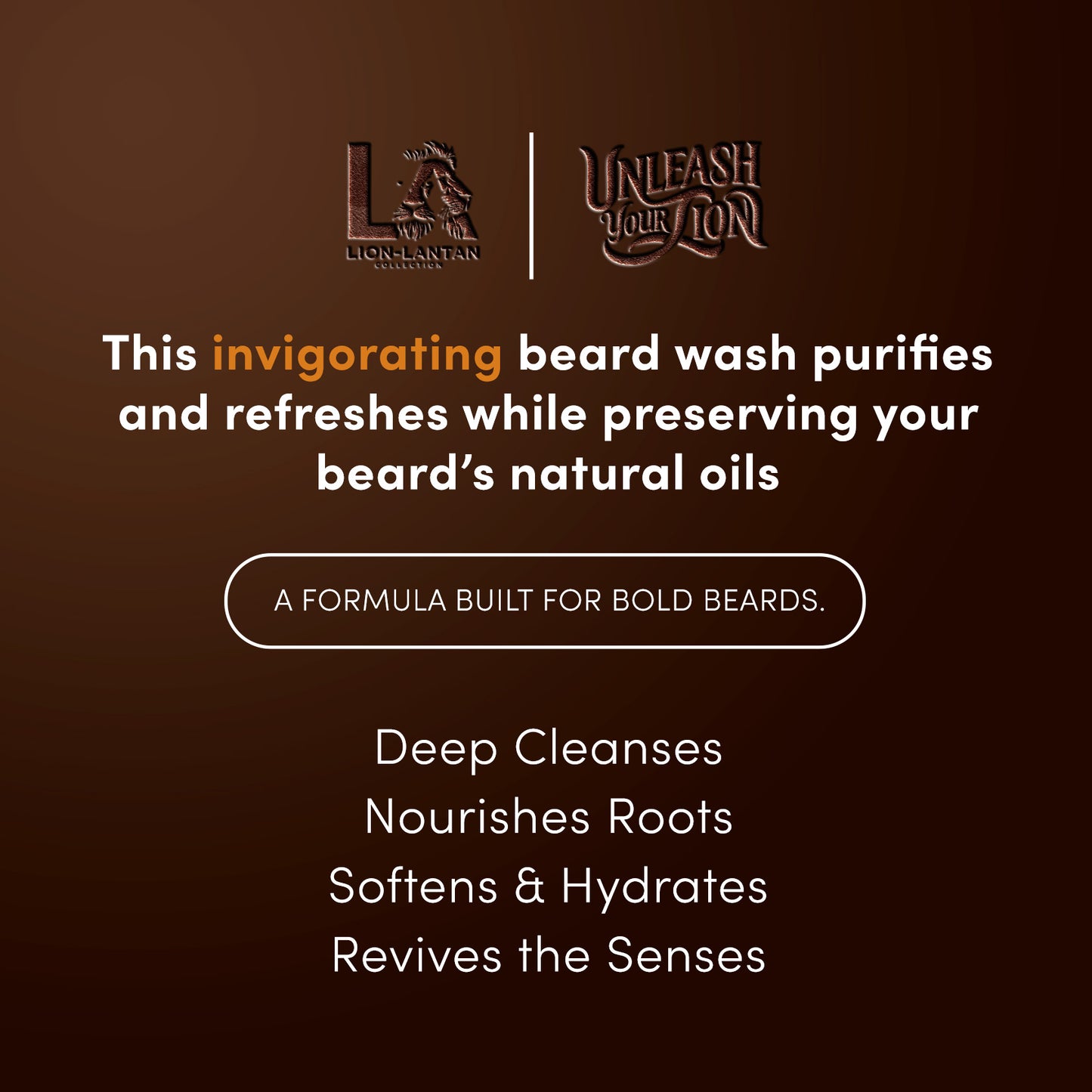 Leather 12/80 Premium Beard Wash