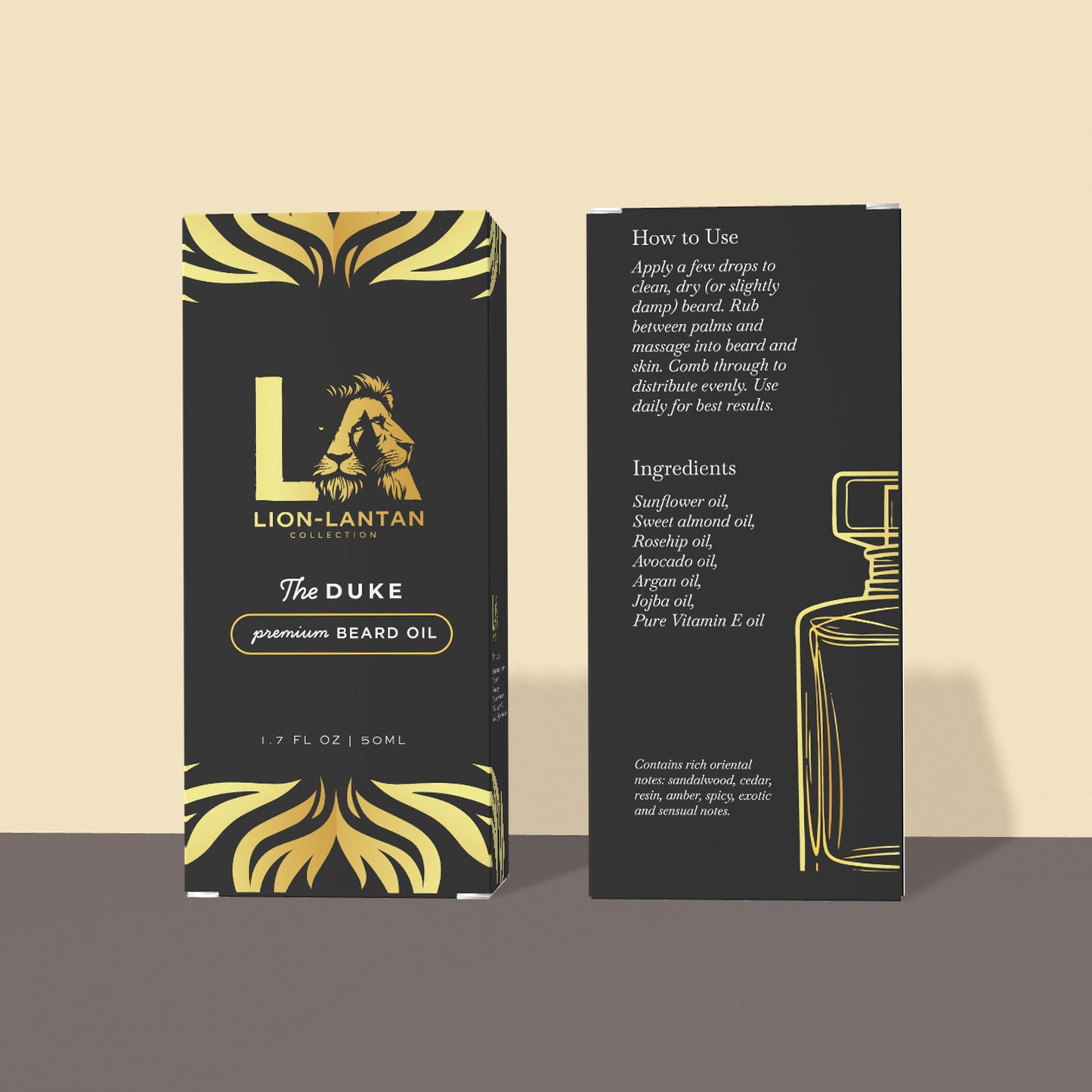 The Duke Premium Beard Oil