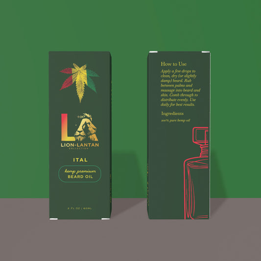 ITAL Premium Hemp Beard Oil