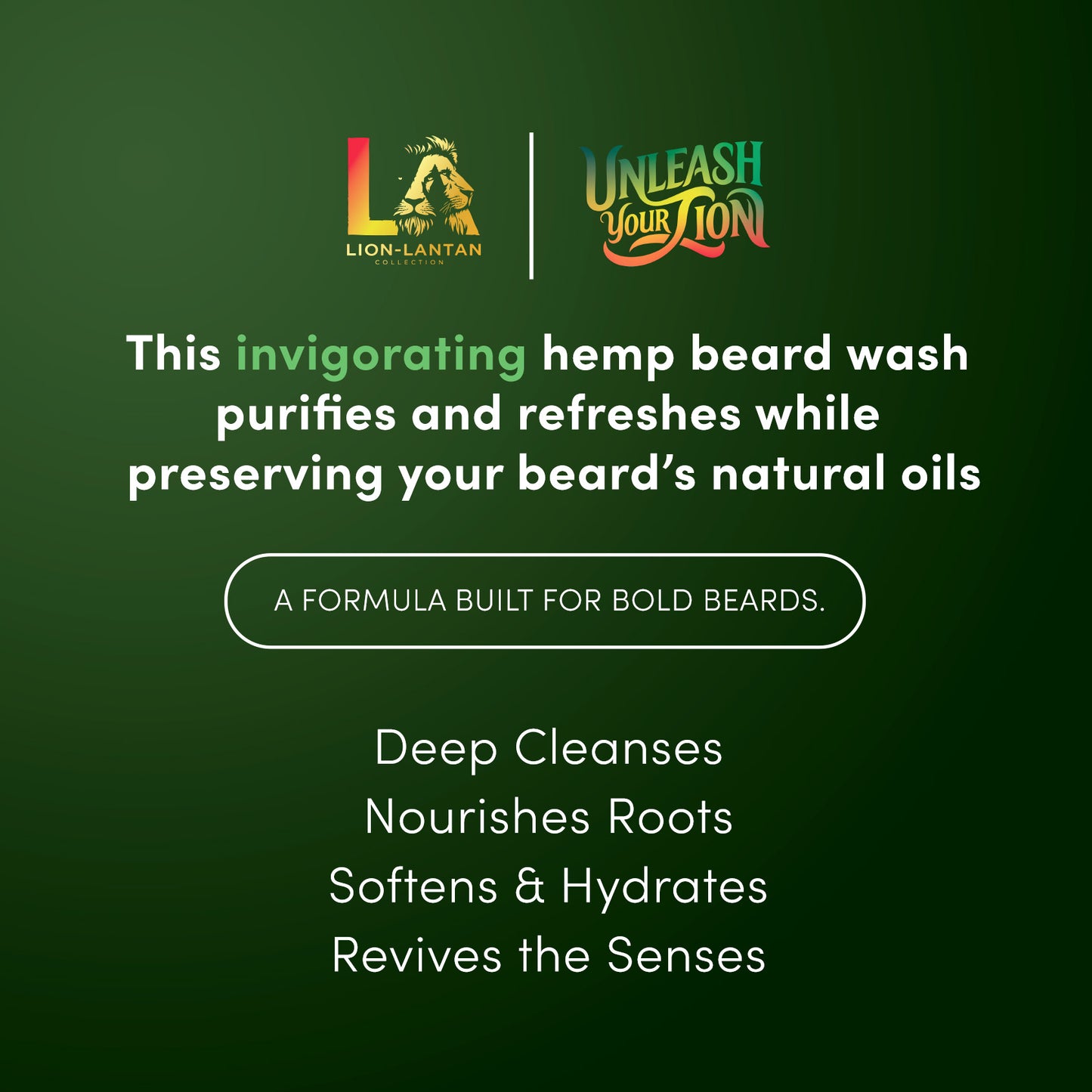 ITAL Premium Hemp Beard Wash