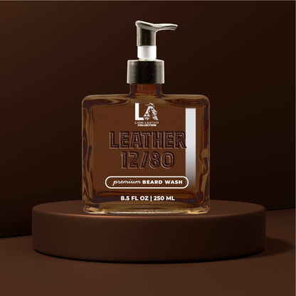 Leather 12/80 Premium Beard Wash