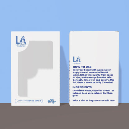 Pure Savage Premium Beard Wash